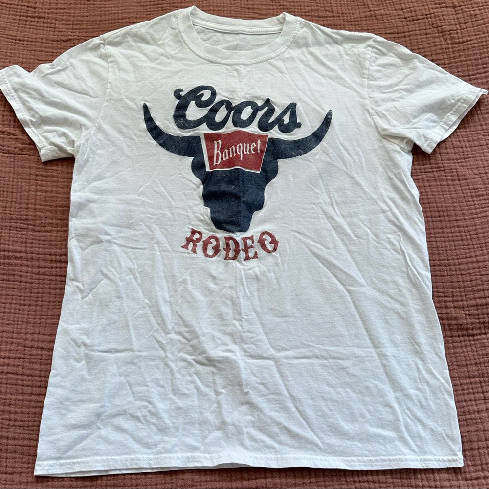 White Country Graphic T-Shirt